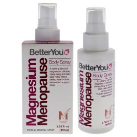 Menopause Body Spray by BetterYou for Women - 3.38 oz Body Spray - Women - 3.38