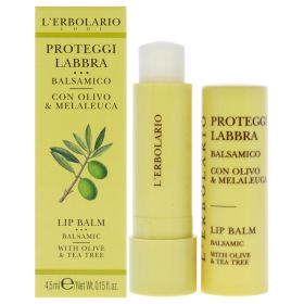 Lip Balm - Olive and Tea Tree by LErbolario for Unisex - 0.15 oz