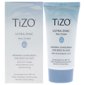 Ultra Zinc Body and Face Non-tinted SPF 40 - Unisex - 3.5