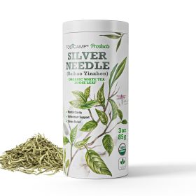 White Tea Organic Silver Needle Tea 3 oz of Premium Silver Needle White Tea Rich in Antioxidants Organic