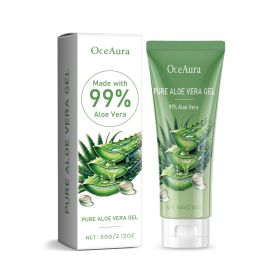 OceAura Aloe Vera Skin Care Gel - Hydrating Moisturizer for Face, Soothes Acne-prone Skin, Post-sun Care Aloe Gel Cream - 1box