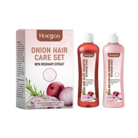 Hoegoa Onion and Rosemary Shampoo Set - Nourishing and Repairing Dry and Frizzy Hair 1box
