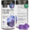 High Prebiotic Fiber Gummies for Women and Men Beet FOS Fiber Probiotic Gummy Supplement for Digestive Health