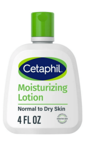 Cetaphil Moisturizing Lotion Hydrating Lotion for All Skin Types, Sensitive Skin, 4 oz