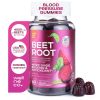 Beet Chews for High Blood Pressure Beet Root Gummies Support Cardio Health and Energy Vegan for Women and Men