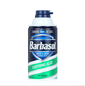 Barbasol Mens Shaving Cream Soothing Aloe - 10 oz - 1