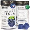 Collagen Peptide Gummies for Women and Men 3000 Mg Collagen Gummy Supplement