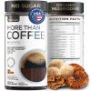 Mushroom Coffee 9 Adaptogen Mix Lion's Mane Chaga Turkey Tail Reishi Shiitake Instant for Gut Health Immunity Energy Brain Boost