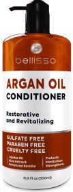Argan Oil Conditioner Sulfate Free with No Parabens for Women and Men - Bellisso