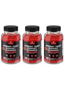 Potent Cranberry Gummies 1500mg with D Mannose Urinary Tract Health Supplements with Hibiscus  for Women Men