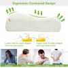 Bamboo Memory Foam Sleep Pillow Contoured Cervical Orthopedic Pillow Neck Support Breath Pillow - Standard