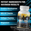 BPC-159 Peptide 60 Capsules - BPC-157 mixed with creatine monohydrate, collagen peptides and magnesium, gluten-free
