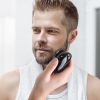 Electric Razor for Men Mini Shaver Portable Pocket Size Shaver USB Rechargeable Dry Usage for Home Travel Office - Black