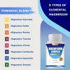 MAGNESIUM COMPLEX 90 Capsules, Dietary Supplement - 1 PCS