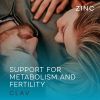 Zinc Bisglycinate Natural Chelated Zinc Supplement Vegan Zinc Glycinate for Immune & Skin Support