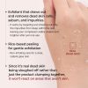 Dr.Melaxin Peel Shot Glow Rice Peeling Ampoule Duo Daily Soft Exfoliating Face and Body Scrub, Blackhead Remover - korean skin care
