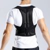 Unisex Back Posture Corrector Lumbar Upper Back Clavicle Shoulder Brace Belt - XL