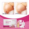 Stretch Mark Care Kit 4PCS, Pregnancy Skin Care Set for Maternity Postpar