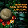 100% Raw Batana Oil for Hair Growth Promotes Hair Density Reduces Split Ends for Women and Men 4.23oz - Eway