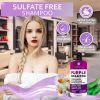 Purple Shampoo Toner for Blonde Hair For Color Treated Bleached Silver White and Gray Hair Sulfate and Paraben Free-unisex- Bellisso