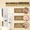 OUHOE Rice Probiotic Protection Cream Refreshing UV Moisturizing Face Cream - 1pcs