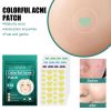 EELHOE Love Acne Patch Gentle Cleansing Acne Patch Fades Facial Acne Marks And Spots Facial Cleansing Care - 1pcs