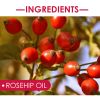EELHOE Rosehip Facial Oil For Facial And Body Hydration, Nourishing Skin Care, Smooth Hair Care, And Massage Oil - 1pcs