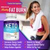 Good food supplement for ketosis weight loss, 1200mg natural ketogenic fat burner, suitable for men and women, 60 capsules