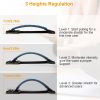 Back Stretcher for Pain Relief, 3 Level Adjustable Back Cracker Board, Relief for Scoliosis Aid, Spine, Herniated Disc - 3pcs