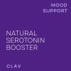Mood Support Supplement with Ashwagandha Saffron Extract 5 HTP Griffonia Siberian Ginseng Rhodiola rosea