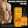 EELHOE Men's Massage Essential Oil, Men's Strength Body Exercise Care Massage Care Essential Oil - 1pc
