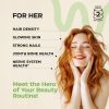 Biotin and Collagen Peptide Gummies for Hair Growth Skin and Nails 12000 Mcg Beauty Gummies for Women and Men