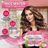 Rice Water Shampoo and Conditioner Set Sulfate Free, Thickening Formula for Women and Men - Bellisso