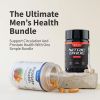 Male Prostate Health and Nitric Oxide Supplement, containing 90 + 60 vegetarian capsules - suit