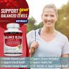 Premium Natural Balance Blend Complex Supplement - Natural 20 Herbs and Vitamins for Men Women, 60 Capsules