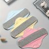 3pcs graphene antibacterial washable cotton pads reusable, middle-aged and elderly people - pink yellow blue