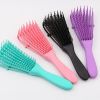 Detangling Hairbrush Massage Wet Hair Comb Detangler Hairbrush Wavy/Curly Wet/Dry/Oil/Thick Hair - Green