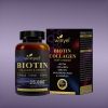 Biotin | Collagen | Hyaluronic Acid | Keratin -Hair, Skin & Nails - Vitamins B1, B2, B3, B6 & B7 - for Women & Men| 60 Capsules - 1 PCS