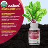 Organic Beet Root Powder 90 Tablets - 2040mg Natural Nitric Oxide to Support, Energy, Black Pepper Better Absorption, unisex