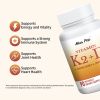 MissPep Vitamin D3-K2 Blended Dietary Supplement, 5000IU D3 & 100mcg K2 MK-7