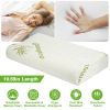 Bamboo Memory Foam Sleep Pillow Contoured Cervical Orthopedic Pillow Neck Support Breath Pillow - Standard
