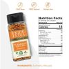 Pride of India ‚Äì Turmeric Minced Whole ‚Äì Gourmet Spice ‚Äì Curcumin Rich/ Anti-inflammatory Properties ‚Äì No Additives/ Gluten ‚Äì Easy to Use ‚Ä