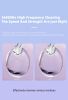 Ultrasonic Contact Lens Cleaner Machine with Magnetic USB Charger - White