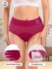 Quick Dry Postpartum Women's Underwear Briefs Breathable Reusable Period Panties 4 Pack Sets - M