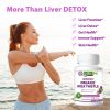 Liver Cleanse Detox & Repair Organic Milk Thistle Pure Herbal Kidney Lung Health 120 Capsules - Lean Nutraceuticals
