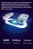 Ultrasonic Contact Lens Cleaner Machine with Magnetic USB Charger - White