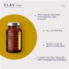 Vitamin B Complex 120 Capsules All 8 B Vitamins with Co Factors Myo Inositol & Choline Support - Clav