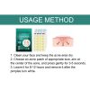EELHOE Love Acne Patch Gentle Cleansing Acne Patch Fades Facial Acne Marks And Spots Facial Cleansing Care - 1pcs