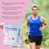 Yerba Based Daily Nutrition Powder with Ashwagandha, Vit D3 & Magnesium, Raspberry Lemonade Flavor, 30 Sticks/300g