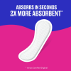 Carefree Regular Panty Liners, Extra Long, Flat, Unscented, 8 Hour Odor Control, 100 Ct - Carefree
